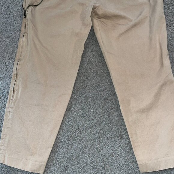3.1 PHILLIP LIN Side Zippers High Rise Cropped Balloon Trousers  -Pecan - EUC -4 - Picture 6 of 14